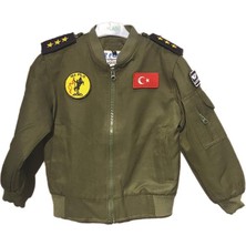 Çocuk Pilot Montu - Yeşil