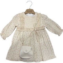 Babydoll Elbise Bombili Asortili