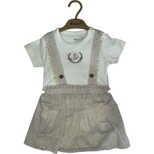 Bibaby Organik Etek Suit Butterfly Feeling Ekru - Bej