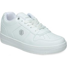 Lambirlent Garson Cilt 210010 Beyaz Siyah Ortopedik Spor Ayakkabı