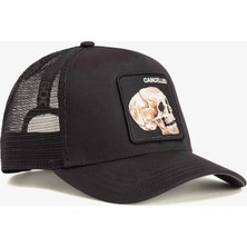 Goorin Bros Cancelled Skull Unisex Siyah Şapka.voıd