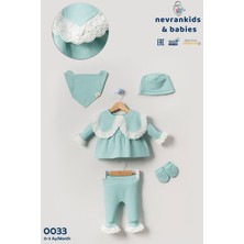 Kız Bebek Fistolu Waffle Hastane Çıkışı 5'li Yeni Doğan Seti 0-3 Ay