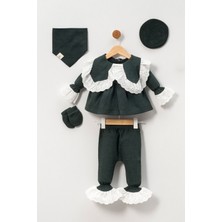 Kız Bebek Fistolu Waffle Hastane Çıkışı 5'li Yeni Doğan Seti 0-3 Ay