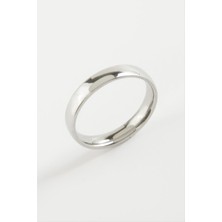 Çelik Alyans Yüzük 4 mm