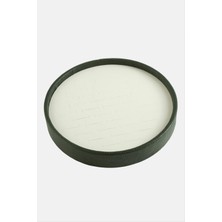 Yuvarlak Ahşap Deri Yüzüklük 20 cm