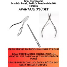 Ekonomik 3'lü Set ile Profesyonel Manikür ve Pedikür Deneyimi