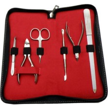 Paslanmaz Profesyonel Manikür ve Pedikür Seti, Bileyli, Süper Keskin, Çok Fonksiyonlu