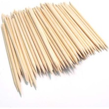 100'LÜ Portakal Cubuğu Tırnak Eti Itme Çubuğu, Profesyonel Temizlik Aracı