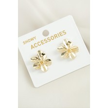 Orkide Trend Metal Küpe