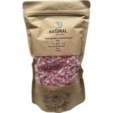 Doğal Ayak Bakımı ve Banyo Tuzu, Gül Aroması, 1000 Gram