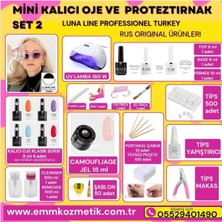 Mini Kalıcı Oje ve Protez Tırnak Seti, Şık ve Dayanıklı Tasarım