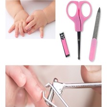 Çocuk ve Bebekler Için Güvenli Manikür Seti, Tırnak Makası ve Aksesuarlar