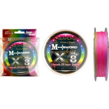Sea Horse M-Sword X8 0,25 mm 150 mt Multicolor