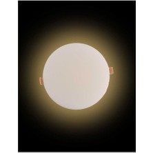 Cata CT-5662 X-Plus Slım LED Panel Armatür Yuvarlak Sıva Altı Sıcak Beyaz Işık 25W Metal Kasa 3200K