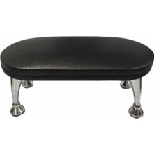 Şık Siyah Manikür Sehpası, Kullanışlı ve Estetik Tasarım