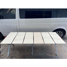 Portatif Pazarcı Kampet Tahtası Kavaktan(Sadece Tahta Fiyatımızdır.)