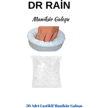 Hijyenik Manikür Galoşu, 50 Adet, Temiz ve Güvenli Bakım Için Uygun