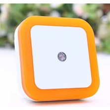 Cata Ct-9500 Priz Sistemli Fotoselli Ledli Sensörlü Gece Lambası Amber Renk