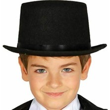 Sihirbaz Şapkası Çocuk Boy Siyah Renk