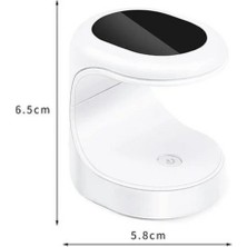 Mini Uv-Led Tırnak Kurutucu, 16W, 3 LED ile Hızlı ve Güçlü Kurutma