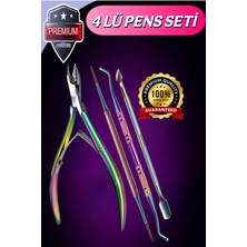 Çelik Tırnak ve Kütikül Pensi Seti, Manikür ve Pedikür Aleti