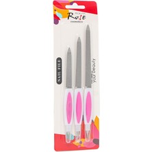 Kadın 3'lü Törpü Seti, Şık ve Kullanışlı Tırnak Bakım Seti