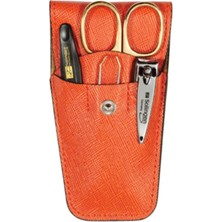 Seyahat Için 200 Parçalık Turuncu Manikür Seti, Pratik ve Şık Tasarım