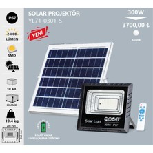 Noas 300W Solar Projektör Beyaz YL71-0301-S
