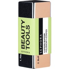 4 Adımlı Parlatıcı Blok ile Manikür ve Bakım Araçları