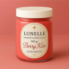 Çilek Aromalı Manikür ve Pedikür Tozu 500G, Doğal Bakım Ürünü