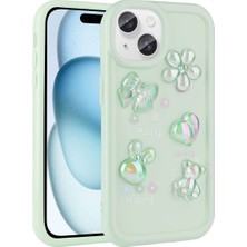 Apple iPhone 13 Kılıf Kabartma Figürlü Parlak  Toys Silikon Kapak