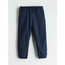 Beli Lastikli Armürlü Erkek Çocuk Jogger Pantolon  (W5)