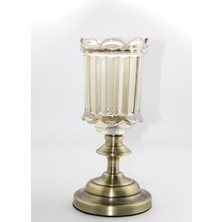 Cam Şamdan Tekli Model 5