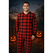 Erkek / Kadın Rahat Ev Tulum Pijama Kostüm Hediyelik