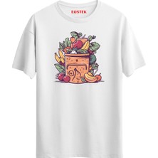 Fruit Spectrum Baskılı T-Shirt