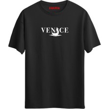 Venedik Baskılı Unisex Regular T-Shirt