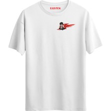 Atatürk Minimal Baskılı Tasarım T-Shirt