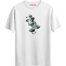 Fragmented Face Unisex Baskılı Tasarım Tshirt