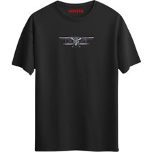 Vintage Flight Baskılı T-Shirt