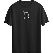 Flork Minimal Öcük Baskılı Unisex T-Shirt