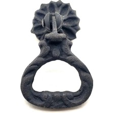 Antika Tarz Dekoratif Pirinç Kalp Sarkaç Mobilya Kulbu - 25 Mm, Oksit