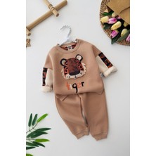 Miniğimin Cicileri Tiger Erkek Bebe Kışlık takım - Kahve
