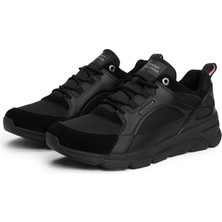 Tommy Hilfiger Siyah Erkek Sneaker Modern Comfort Run Outdoor