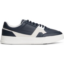 Tommy Hilfiger Lacivert Erkek Sneaker Th Court Craft Lth Mıx