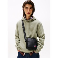 Tommy Hilfiger Siyah Erkek Postacı Çantası Tjm Ess Daıly Pu Reporter