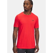 Under Armour 1388129-713-VANISH Seamless Novelty Kırmızı Bisiklet Yaka Normal Düz Erkek T-Shirt