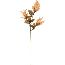 Herdekora Yapay Çiçekli Bitki Pampas Somon 90 Cm.