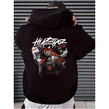 Unisex Kadın Erkek Kapüşonlu Kanguru Cepli Oversize Sweatshirt Hoodie New Way