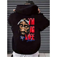 Unisex Kadın Erkek Kapüşonlu Kanguru Cepli Oversize Sweatshirt Hoodie The Ugly Life