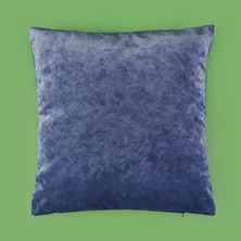 Evidea Soft Shiney Kırlent - Mavi - 40X40 cm